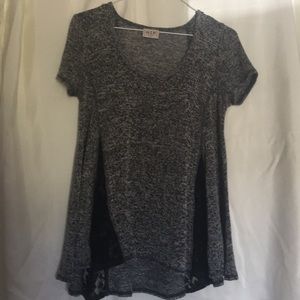 Lowest price ! 💜 HIP top flare lace medium